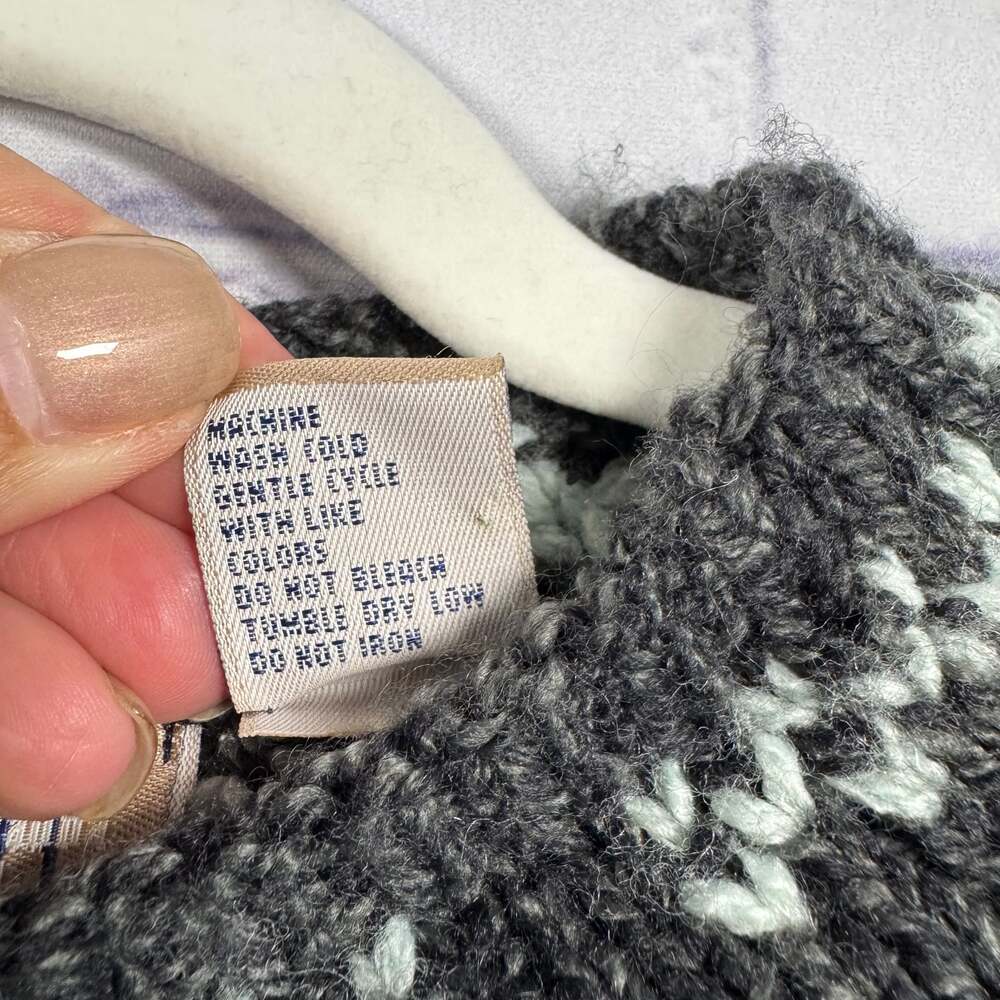 Vintage Susquehanna Trail Outfitters Womens Knit Fair Isle Sweater Size L - Picture 5 of 6